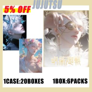 New 2025 Wholesales Jujutsu Kaisen Collection Cards Gojo Satoru Doujin Kids Toys Hobby Gift