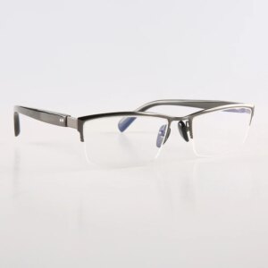 Eyeglass Frames Unique Vintage Half Rim Business Handmade Natural Horn Prescription Man Glasses Frames Optical Lenses Eyeglasses