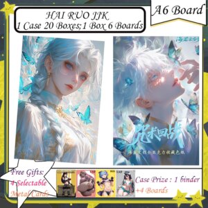 New HAIRUO JJK A6 Boards Jujutsu Kaisen Cards Cards Gojo Satoru Nanami Hobby Collection Cards Doujin Booster Box Kids Toys Gifts