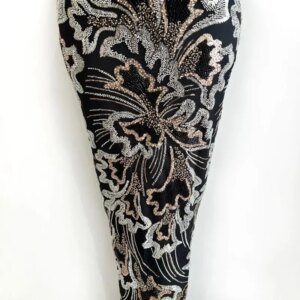 Africa Nigerian Beaded French Mesh Lace With Sequins High Quality 2025 Embroidery Lace Sequins Lace For Wedding Dresses Women