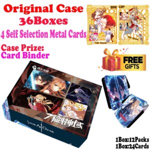 Newest Wholesale Qing Card Sword Art Online Collection Card SAO Cartoon Booster Box Yuki Asuna TCG Popular Trading CCG
