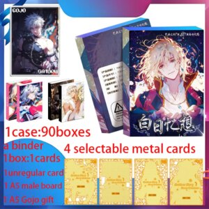 New A6 Size Manfu Collection Card Anime CCG Game Acrylic Board Doujin Male Card Girl’s Toys Gifts Card