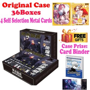 Newest Case Wholesale Kadou Jujutsu Kaisen JJK Global Trading Collection Card Japanese Anime Gojo Nanami ACG TCG Hobbies Gift