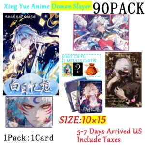 Wholesales Demon Slayer Anime Collection Card Tanjirou Sexy Nude Breast Style Waifu Doujin Playing Cards Party Games