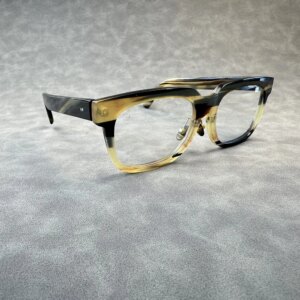 Eyeglass Frames Unique Oversize Square Vintage Handmade Natural Horn Optical Lenses Man Glasses Frames Myopia Eyeglasses
