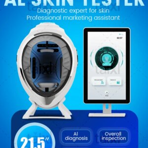 AISIA 3D AI Facial Skin Analyzer Detects skin Problems Diagnoses Professional Analysis Beauty Salon Professional equipment.