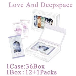 New Love And Deep Space Wave 2 Wholesale 63*88mm Size Cosplay Cartoon Holographic Cards Children Toys Hobbies Gifts