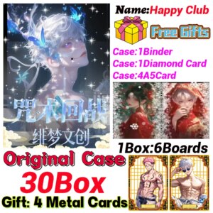 2025 Newest Fei Meng Studio Jujutsu Kaisen Board JJK Cards Color Paper Japanese Anime Rare Game Collectible Cards