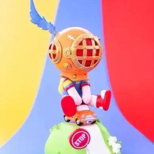 Sank Toys Sank The Child Little Sank Trick or Treat Resin Painted Collection Figurine Figure Model Statue