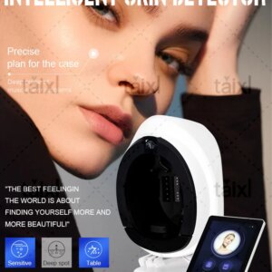 Newest Portable 7 Analysis Machine 3D Face Tester UV High Tech Scanner Facial Skin Analyzer Face Aisia Skin Analysis Machine
