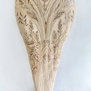 Africa Nigerian Beaded French Mesh Lace With Sequins High Quality 2025 Embroidery Lace Sequins Lace For Wedding Dresses Women