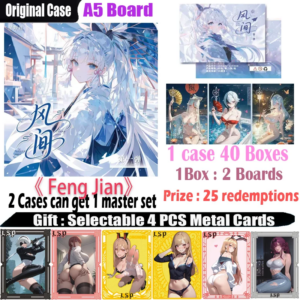 A5 Goddess Collection Cards ” Feng Jian ” Hobby CCG Card Trade Card Waifu Anime Board Game Doujin Toys Board Gifts