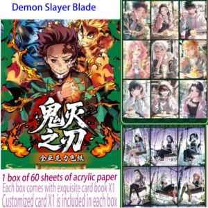Wholesale latest girl stories [Demon Slayer: Blade] Collection of cards, characters, games, toys, gifts, wife, anime supplement