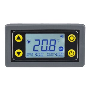 Digital display intelligent temperature controller relay switch module timing WIFI remote network control 12v220v