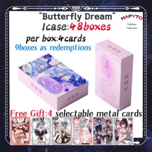 2025 Newest Butterfly Dream Nude Sexy Waifu Cards Goddess Story Collection Card Swimsuit Bikini Booster Box Habbies Gift