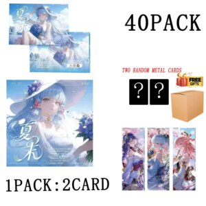 Wholesales Goddess Story Collection A5 Card Booster Box Card Summer End Wave 1 Taoyinshe Waifu Kids Playings Toys For Kids