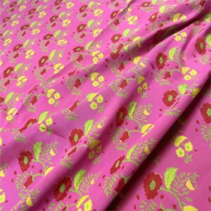 Festive colored jacquard fabric for clothing dresses sub-sets cheongsams brocade and parent-child clothes