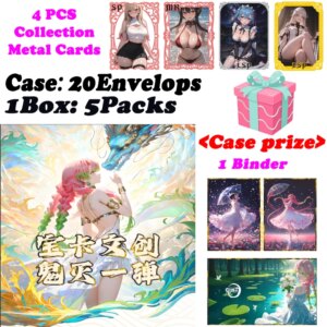 Wholesale 2025 Newest Baoka Cultural and Creative Demon Slayer Goddess Edition Anime Cards Birthday Gifts for Boys and Girls