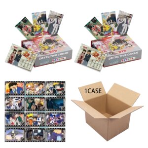 Wholesale Detective Conan Case Cards  Anime Character Collection Flash Card Table Toys Hobby Battle Kids Gifts