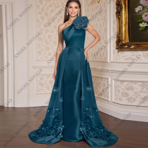 Long Arabic Mother of the Bride Dresses with Detachable Skirt Customized Wedding Guest Party Dresses Robes Invitee Mariage