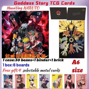 2025 HuanYing NARUTO A6 Boards Collection Series Collection Cards Fight Chapter Pro Chapter Children Toys Game Cards Gifts