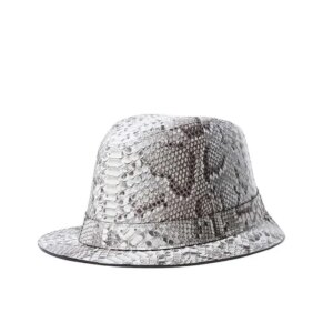 afanzhe new arrival men male snake skin men python leather hat