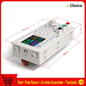 RD6024 24A 12V 60V Adjustable Step Down Voltage Power Supplys 2.4 Inch Color PC Software Control Multifunctional Power Supplys