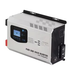 Power Inverter Surge 9000 watts DC 24V to AC 120V with Battery AC Charger LCD Display,Low Frequency Inverte