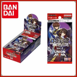 Original Bandai UNION ARENA Cards TCG Trading Game The Realm of Fighting Japanese EX02BT Rebellious Lelouch Replenish Bag