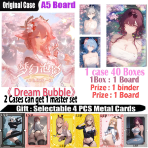 Newest A5 Waifu Collection cards ” Dream Bubble ” Hobby CCG Card Trade Card Goddess Board Game Doujin Toys Board Gifts