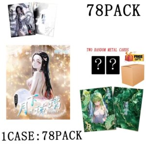 Goddess Story Cards Booster Box Wholesale Zhazhishe Acrylic A5 High-Definition Edge Wrapped Meika Color Paper Waifu Toy Adult