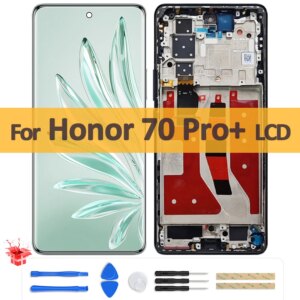 Original 6.78″ LCD Display Touch Screen Digitizer Assembly for Huawei Honor 70 Pro+ HPB-AN00 Replacement Repair Parts
