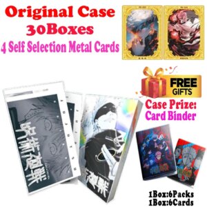 Newest Case Wholesale Xiaohuozhi Jujutsu Kaisen Colored Paper Global Trading Japanese Anime Gojo Nanami ACG TCG Hobbies Gift