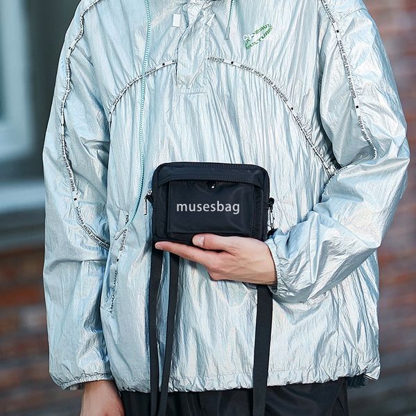 Men's small body bag fashion brand day simple fashion crossbody bag portable bag new shoulder bag for men