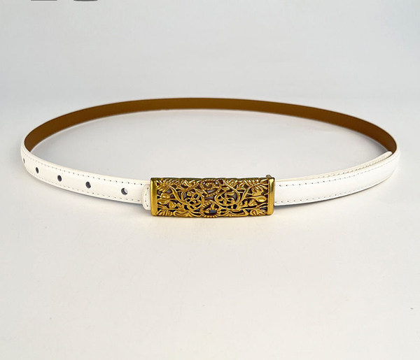 Elegant Womens Slim Belt - Seasonal Versatility & Stylish Waist Accentuation
