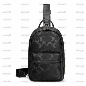 Designer chest bag Avenue Sling Men women Shoulder Bags Bumbag Leather Eming Cross body Purse Outdoor Easy to carry Travel Tote Chest pack Belt Bag