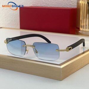 mens sunglasses women glasses frame diamond cut classic square Leisure Luxury Rectangular Goggles Multicolor fashion sunglass 0015