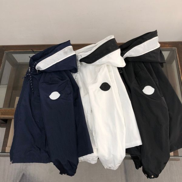 Men's Jackets Designer Waterproof hooded zipper versatile top sports and casual jacket windbreaker jacket