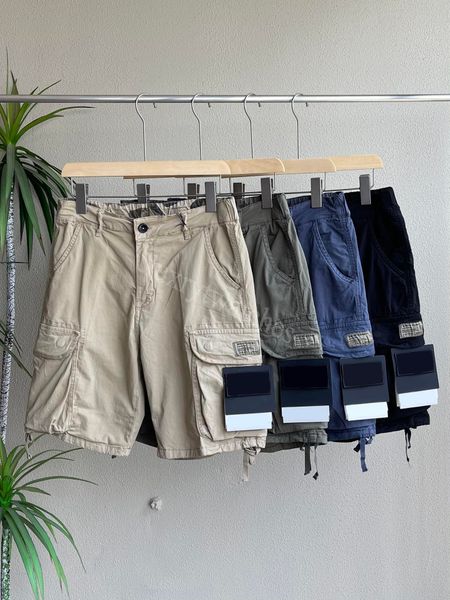 Designer Pants Mens High Quality Shorts stons Cargo Shorts Badge Summer Fashion Outdoor Hip Hop Pants Streetwear stone Short Casual Sweatpants For Mens Womens