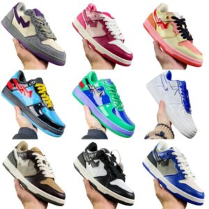 Classic mens basketball shoes luxury star designer shoes womens fashion sneakers low-top skate shoes summer breathable outdoor shoes patent leather casual shoes