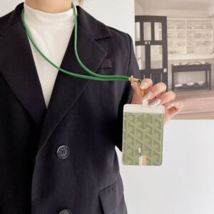 Designer wallet with orginal box coin purse passport pouch ID case card holder pocket women bag vintage pebble cardholder credit card thin bus Card3