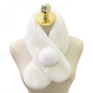 1-622 Women's Winter Shawl Neck Scarf – High-End Warm Versatile Accessory