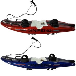 environmentally friendly silent electric surfboard immersive experience of gliding on the sea without disturbing the beauty of nature