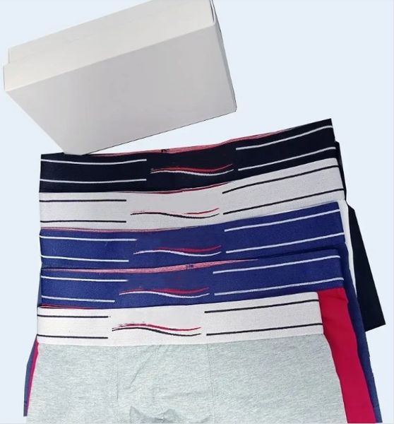 3pcs/lot Mens Underwear Underpants Boxer Organic Cotton Shorts Modal Sexy Gay Male Boxers Breathable New Mesh Man Underwear Size M-XXL