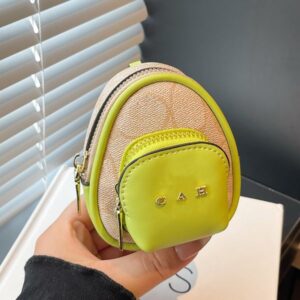 Designer Keychain For Womens Mini Bags Leather Keyring Keychain Bag Charm Stylish Keychain Hangings Leather Keychain