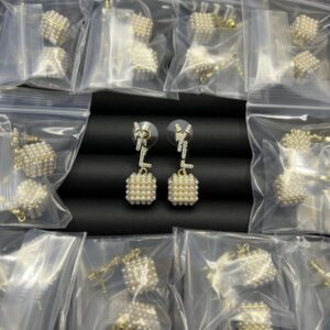 Golden pendant set Gold stud 18k earrings brass letter y earrings designer for women fashion Christmas wedding bride gift designer jewelry 1224