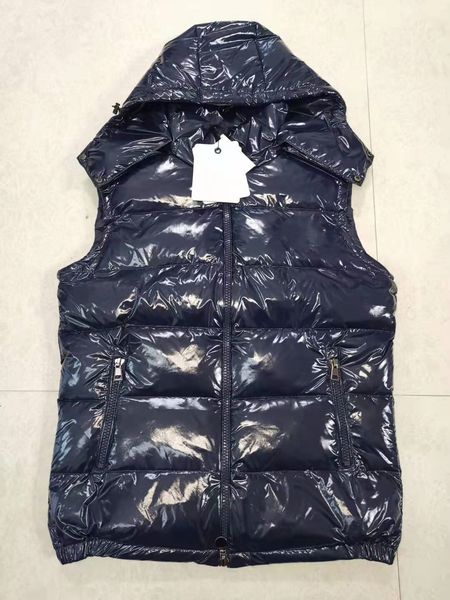 Men Down Vest Cold Weather Parkas NFC Designer White Duck Down Vest Fluffy Thick Padded Jacket Plus Size Outerwear for Couples Black Down Jacket Upgraded version