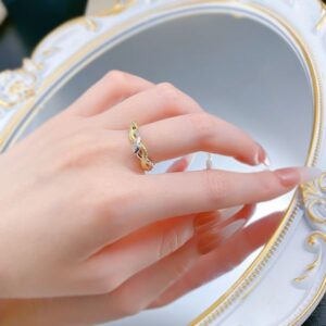 Unique Dual Tone Coiling Snakeskin Style Bracelet by Premium S925 Silver