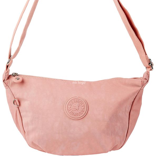 Single shoulder crossbody bag Summer gift leisure bag light foreign trade nylon solid color simple atmosphere crossbody bag wholesale