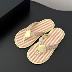 Designer flats Women beach Outdoor travel Flip flops Luxury brand casual shopping slippers Walking shoes